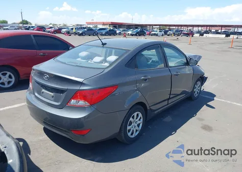 2012 Hyundai Accent Gls из США, поврежденный, VIN KMHCT4AE4CU219669